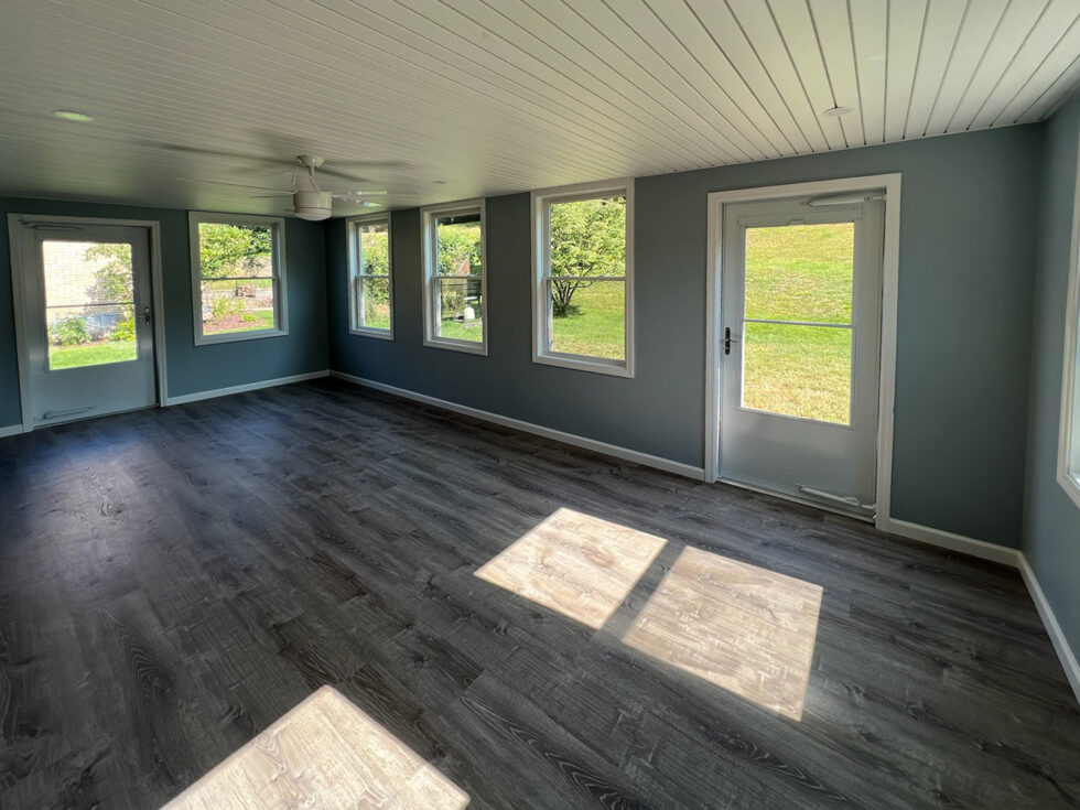 Home Addition Interior Construction