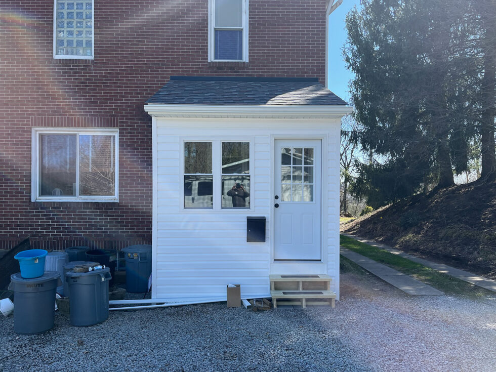 Mud Room Construction